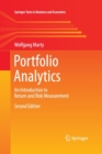 Portfolio Analytics : An Introduction to Return and Risk Measurement - Book