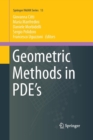 Geometric Methods in PDE’s - Book