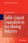 Solid-Liquid Separation in the Mining Industry - Book