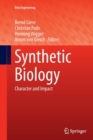 Synthetic Biology : Character and Impact - Book