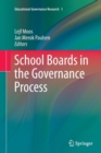School Boards in the Governance Process - Book
