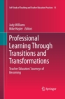 Professional Learning Through Transitions and Transformations : Teacher Educators’ Journeys of Becoming - Book