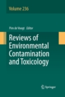 Reviews of Environmental Contamination and Toxicology Volume 236 - Book