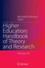 Higher Education: Handbook of Theory and Research : Volume 30 - Book