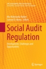 Social Audit Regulation : Development, Challenges and Opportunities - Book