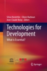 Technologies for Development : What is Essential? - Book