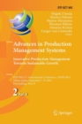 Advances in Production Management Systems: Innovative Production Management Towards Sustainable Growth : IFIP WG 5.7 International Conference, APMS 2015, Tokyo, Japan, September 7-9, 2015, Proceedings - Book