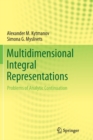 Multidimensional Integral Representations : Problems of Analytic Continuation - Book