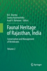 Faunal Heritage of Rajasthan, India : Conservation and Management of Vertebrates - Book