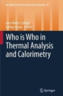 Who is Who in Thermal Analysis and Calorimetry - Book