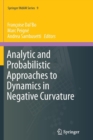 Analytic and Probabilistic Approaches to Dynamics in Negative Curvature - Book