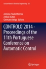 CONTROLO'2014 - Proceedings of the 11th Portuguese Conference on Automatic Control - Book