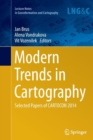 Modern Trends in Cartography : Selected Papers of CARTOCON 2014 - Book