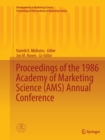 Proceedings of the 1986 Academy of Marketing Science (AMS) Annual Conference - Book