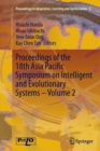 Proceedings of the 18th Asia Pacific Symposium on Intelligent and Evolutionary Systems - Volume 2 - Book