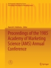 Proceedings of the 1985 Academy of Marketing Science (AMS) Annual Conference - Book