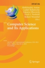 Computer Science and Its Applications : 5th IFIP TC 5 International Conference, CIIA 2015, Saida, Algeria, May 20-21, 2015, Proceedings - Book