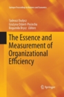 The Essence and Measurement of Organizational Efficiency - Book