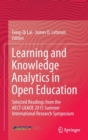 Learning and Knowledge Analytics in Open Education : Selected Readings from the AECT-LKAOE 2015 Summer International Research Symposium - Book