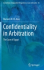 Confidentiality in Arbitration : The Case of Egypt - Book