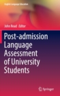 Post-Admission Language Assessment of University Students - Book