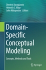 Domain-Specific Conceptual Modeling : Concepts, Methods and Tools - eBook