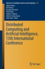 Distributed Computing and Artificial Intelligence, 13th International Conference - Book