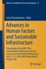 Advances in Human Factors and Sustainable Infrastructure : Proceedings of the AHFE 2016 International Conference on Human Factors and Sustainable Infrastructure, July 27-31, 2016, Walt Disney World (R - Book