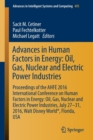 Advances in Human Factors in Energy: Oil, Gas, Nuclear and Electric Power Industries : Proceedings of the AHFE 2016 International Conference on Human Factors in Energy: Oil, Gas, Nuclear and Electric - Book