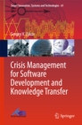 Crisis Management for Software Development and Knowledge Transfer - eBook