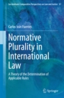 Normative Plurality in International Law : A Theory of the Determination of Applicable Rules - eBook