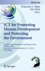 ICT for Promoting Human Development and Protecting the Environment : 6th IFIP World Information Technology Forum, WITFOR 2016, San Jose, Costa Rica, September 12-14, 2016, Proceedings - Book