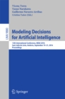 Modeling Decisions for Artificial Intelligence : 13th International Conference, MDAI 2016, Sant Julia de Loria, Andorra, September 19-21, 2016. Proceedings - eBook