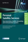 Personal Satellite Services. Next-Generation Satellite Networking and Communication Systems : 6th International Conference, PSATS 2014, Genoa, Italy, July 28-29, 2014, Revised Selected Papers - Book