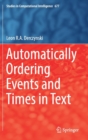 Automatically Ordering Events and Times in Text - Book
