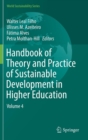 Handbook of Theory and Practice of Sustainable Development in Higher Education : Volume 4 - Book