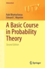 A Basic Course in Probability Theory - Book