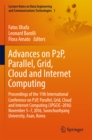 Advances on P2P, Parallel, Grid, Cloud and Internet Computing : Proceedings of the 11th International Conference on P2P, Parallel, Grid, Cloud and Internet Computing (3PGCIC-2016) November 5-7, 2016, - eBook