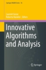 Innovative Algorithms and Analysis - Book