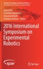 2016 International Symposium on Experimental Robotics - Book