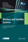 Wireless and Satellite Systems : 8th International Conference, WiSATS 2016, Cardiff, UK, September 19-20, 2016, Proceedings - Book