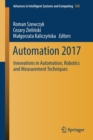 Automation 2017 : Innovations in Automation, Robotics and Measurement Techniques - Book