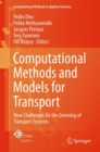 Computational Methods and Models for Transport : New Challenges for the Greening of Transport Systems - Book