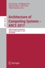Architecture of Computing Systems - ARCS 2017 : 30th International Conference, Vienna, Austria, April 3–6, 2017, Proceedings - Book