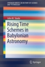 Rising Time Schemes in Babylonian Astronomy - Book