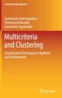 Multicriteria and Clustering : Classification Techniques in Agrifood and Environment - Book