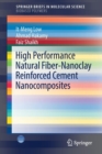High Performance Natural Fiber-Nanoclay Reinforced Cement Nanocomposites - Book