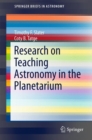 Research on Teaching Astronomy in the Planetarium - Book