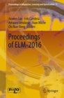 Proceedings of ELM-2016 - eBook