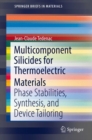 Multicomponent Silicides for Thermoelectric Materials : Phase Stabilities, Synthesis, and Device Tailoring - Book